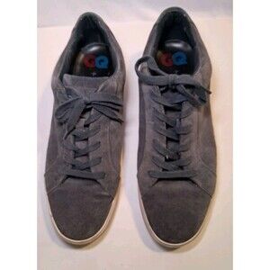 Steve Madden GQ James Sneaker Gray Suede Tennis Style Casual Size 11 Mens